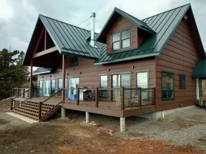 House with a Flush Wall